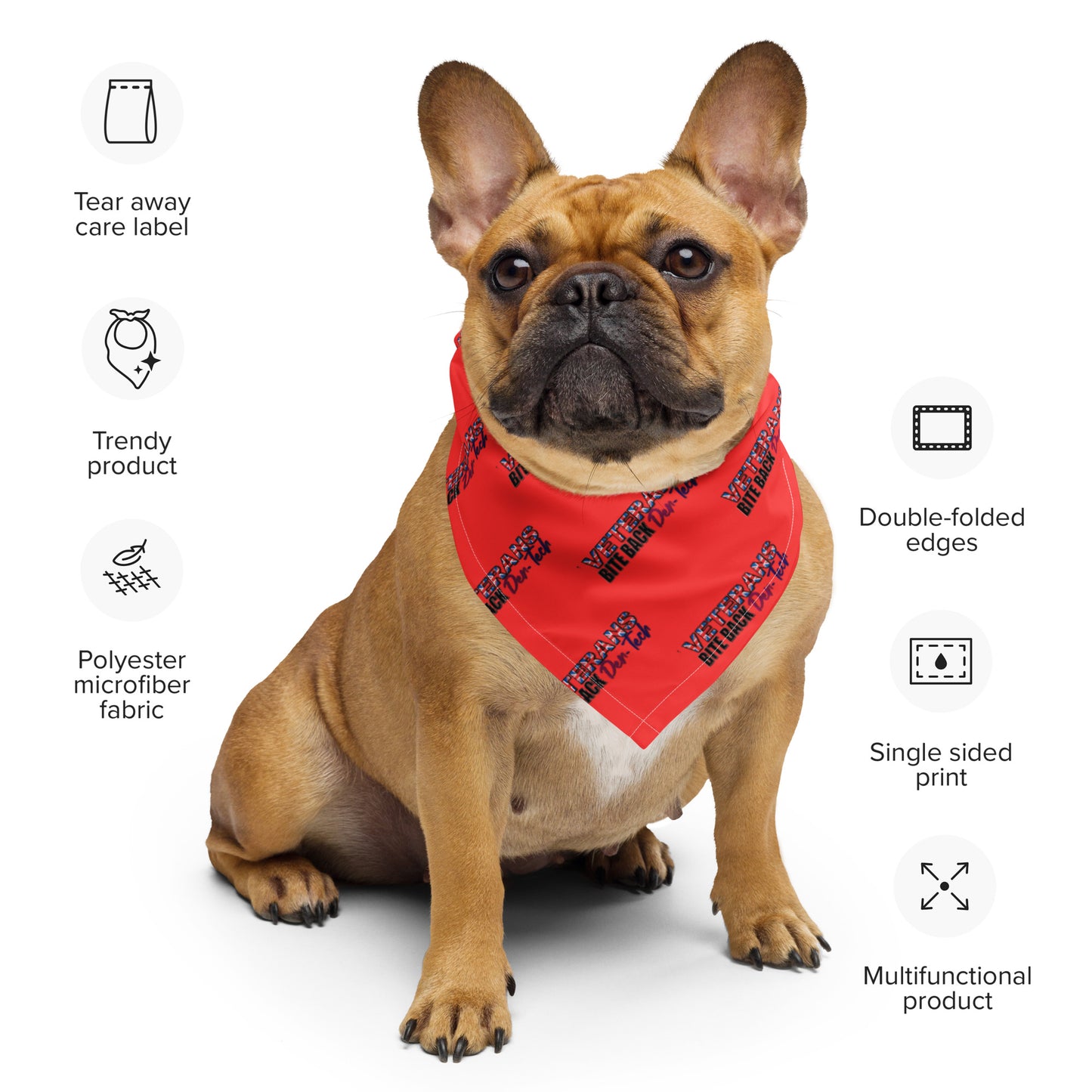 All-over print VBB Army bandana