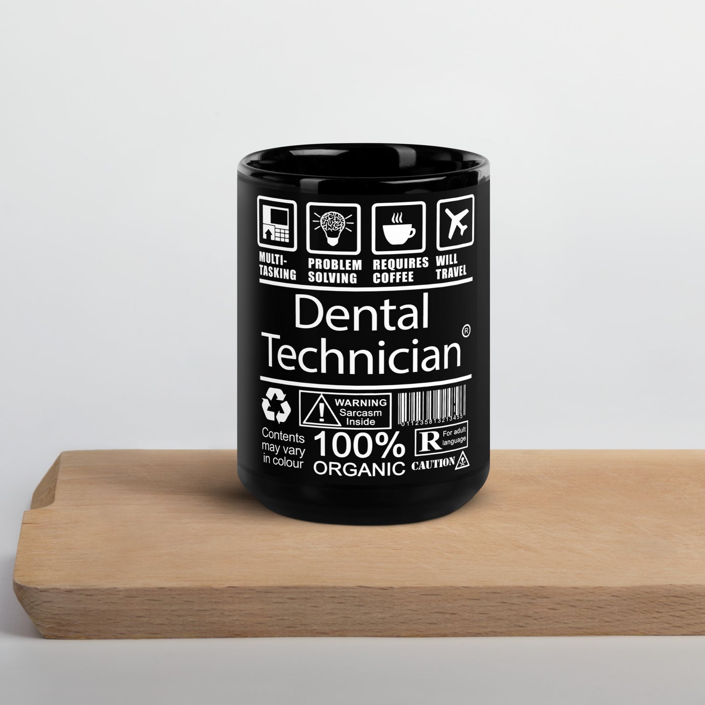 DTGB Black Glossy Mug