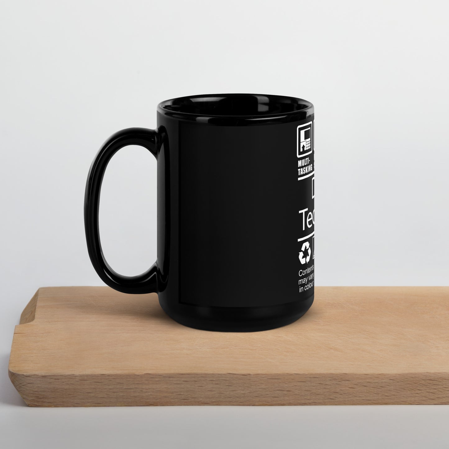 DTGB Black Glossy Mug