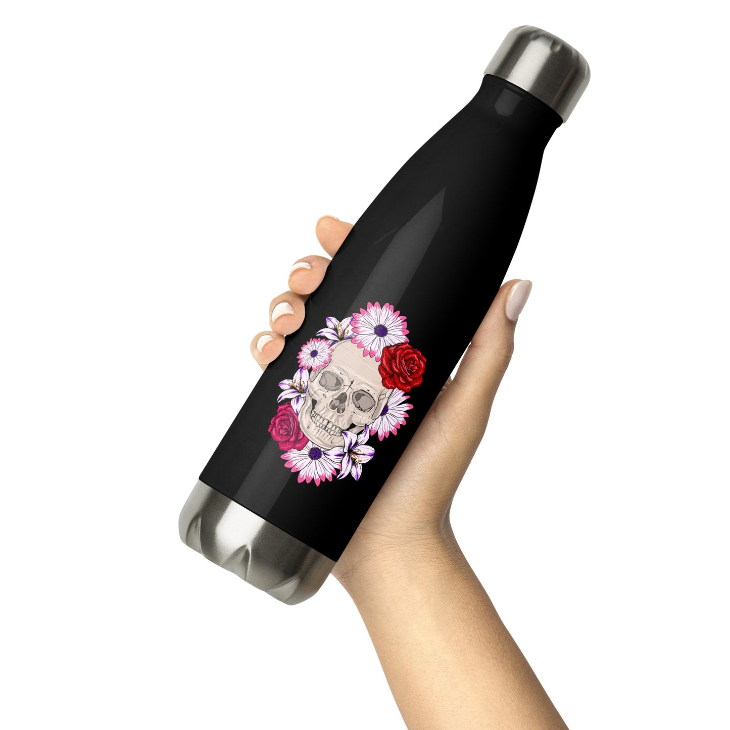 Stainless steel water bottle