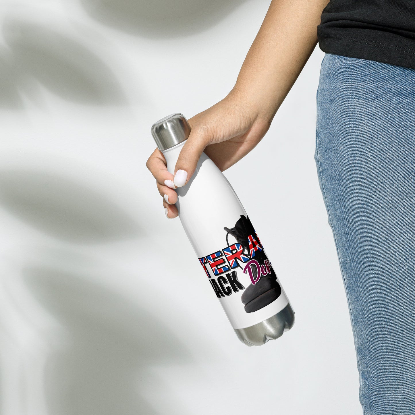 Vets Bite Back Stainless Steel Water Bottle