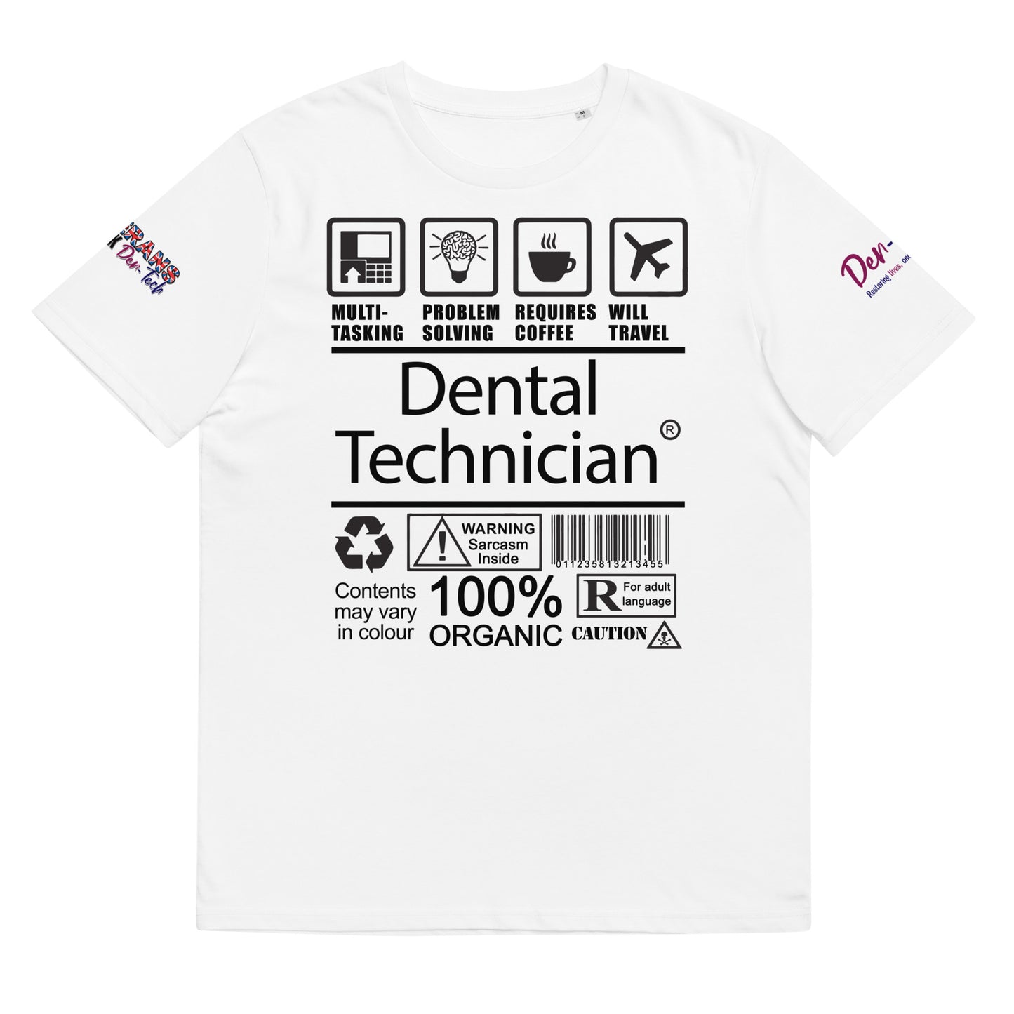 DTGB Unisex organic cotton t-shirt
