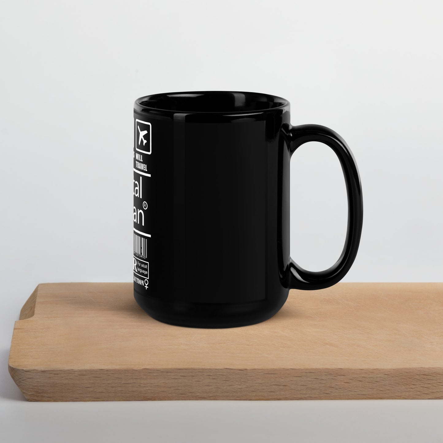 DTGB Lady tech Black Glossy Mug