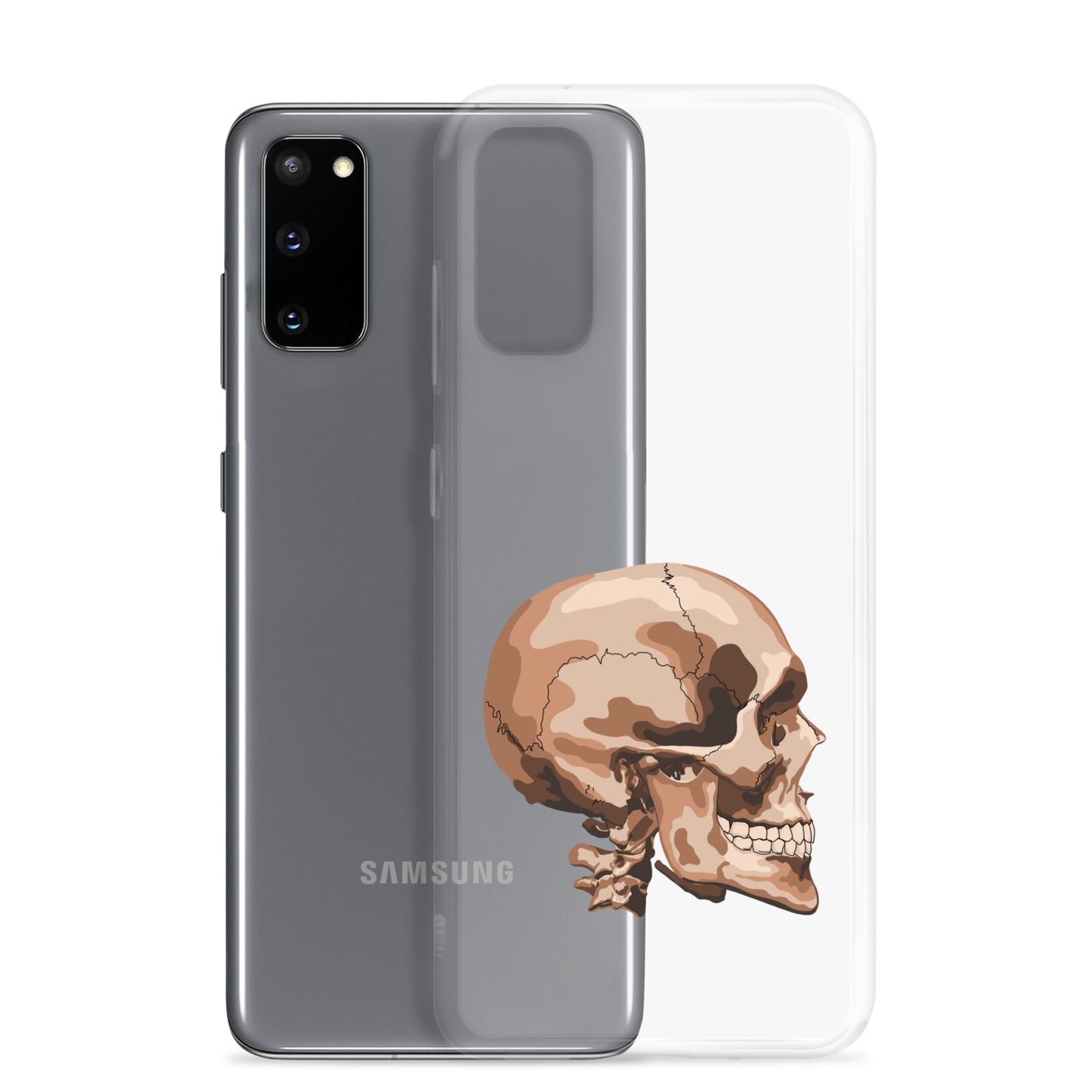 Anatomy Skull Clear Case for Samsung®