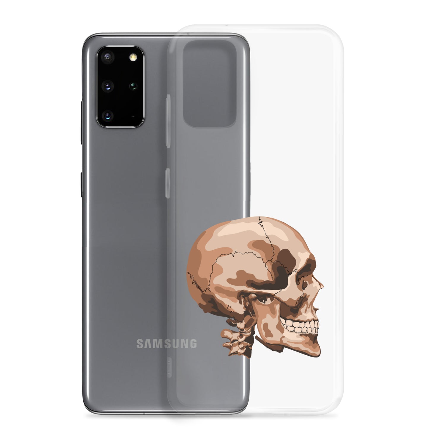 Anatomy Skull Clear Case for Samsung®