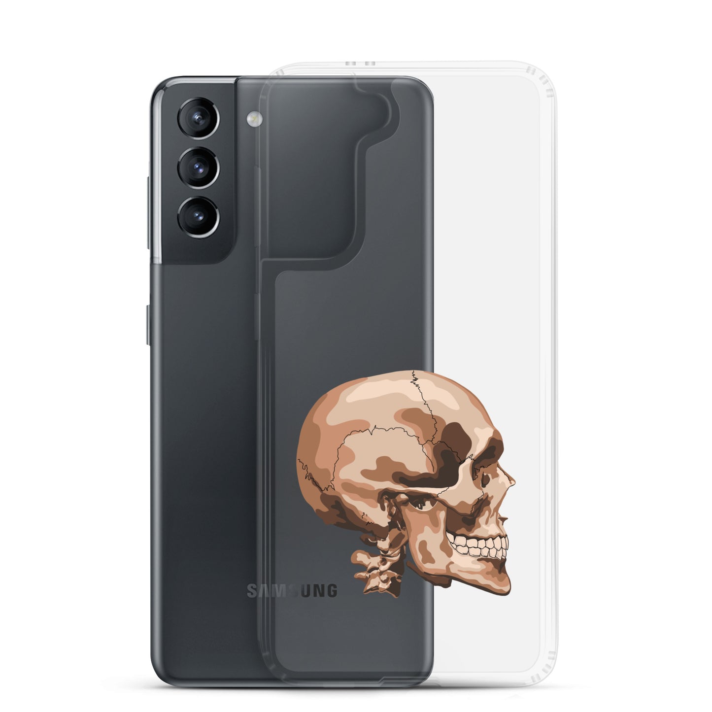 Anatomy Skull Clear Case for Samsung®