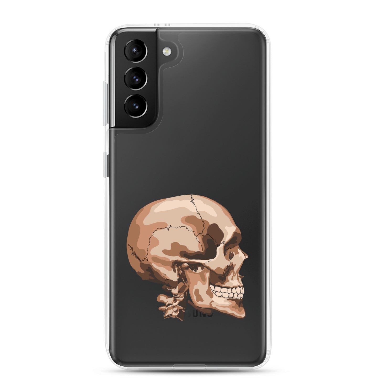 Anatomy Skull Clear Case for Samsung®