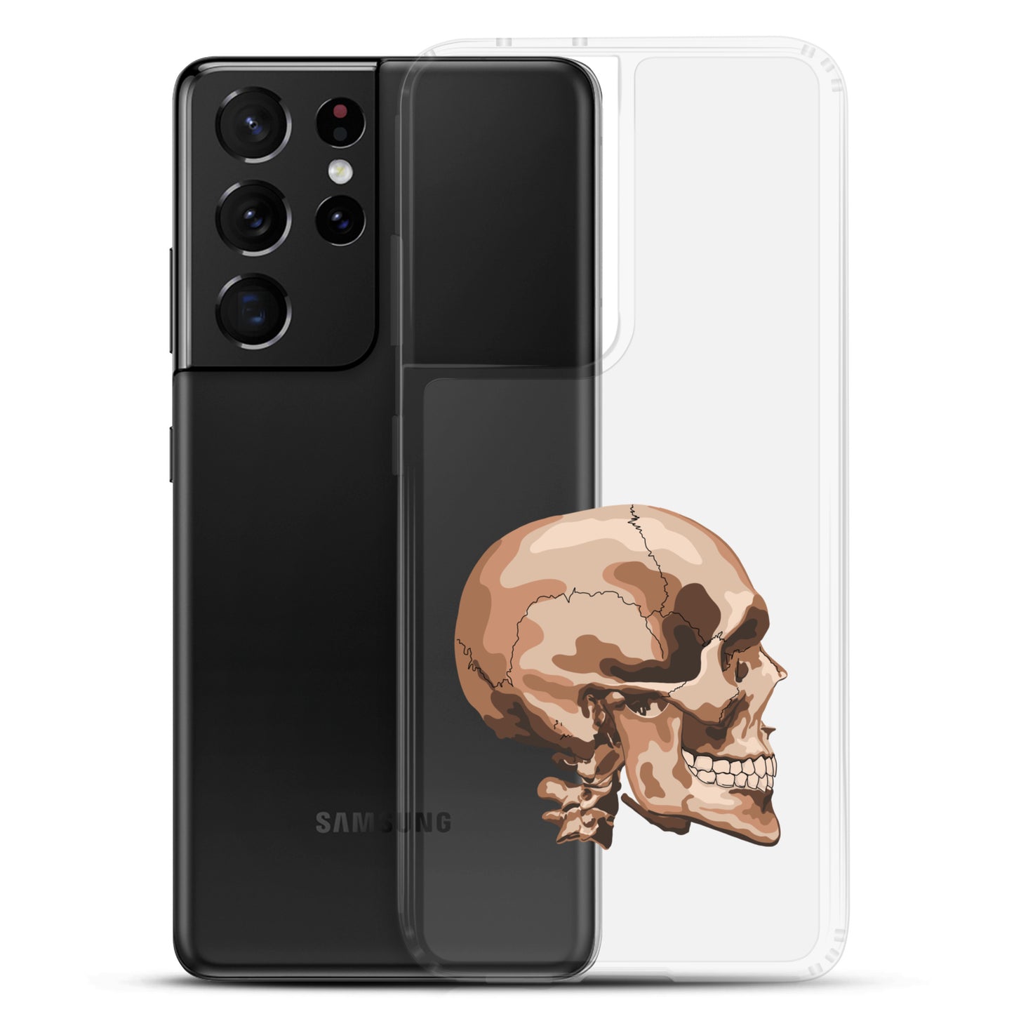 Anatomy Skull Clear Case for Samsung®