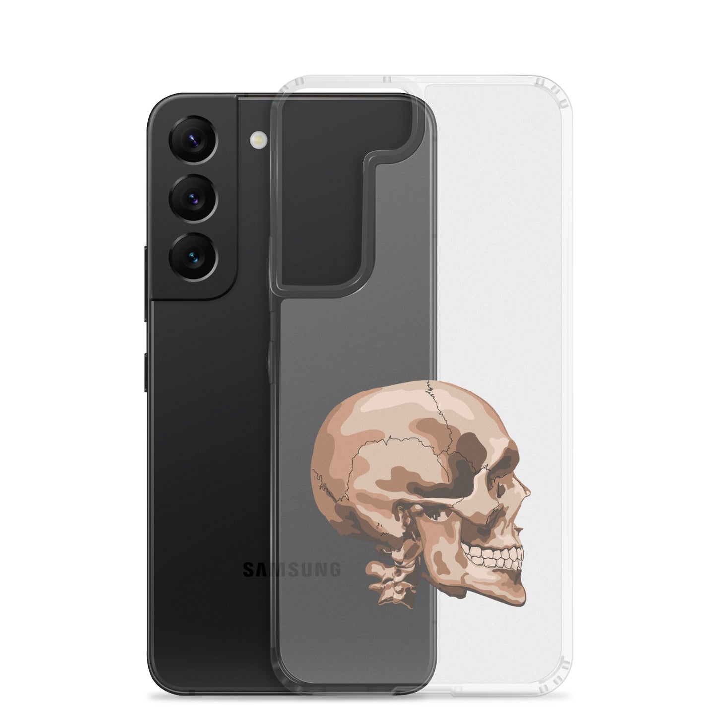 Anatomy Skull Clear Case for Samsung®