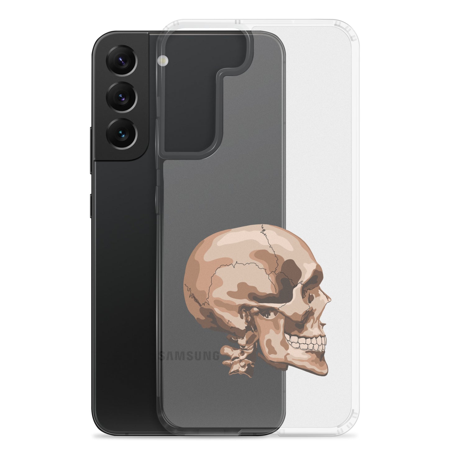 Anatomy Skull Clear Case for Samsung®