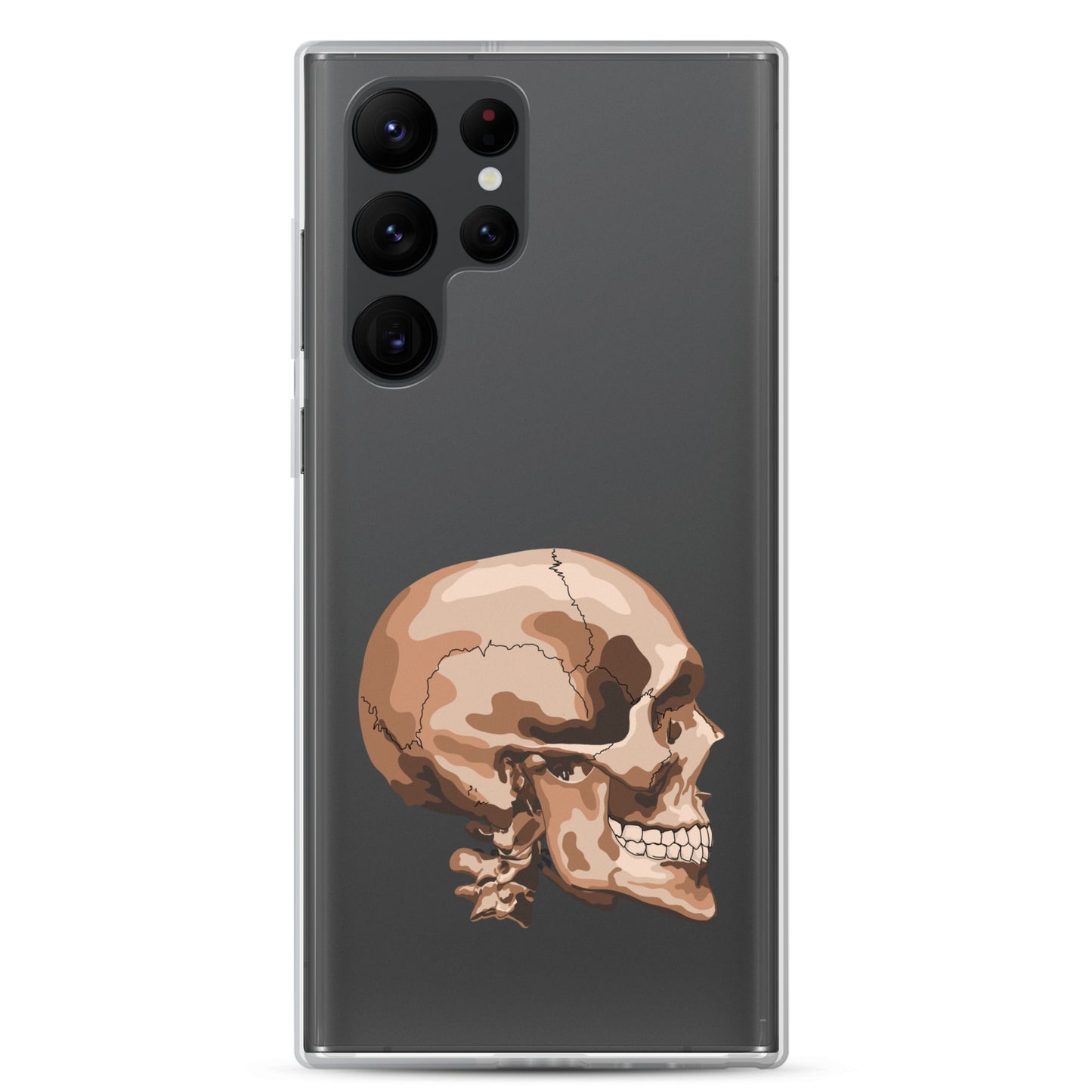 Anatomy Skull Clear Case for Samsung®