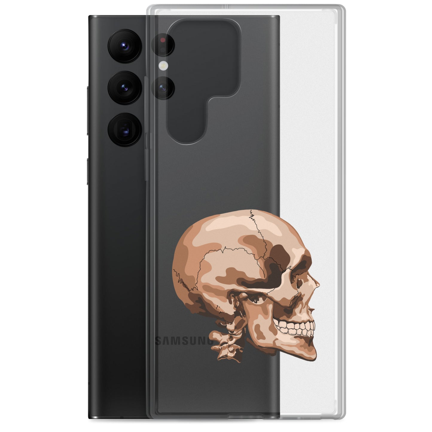 Anatomy Skull Clear Case for Samsung®