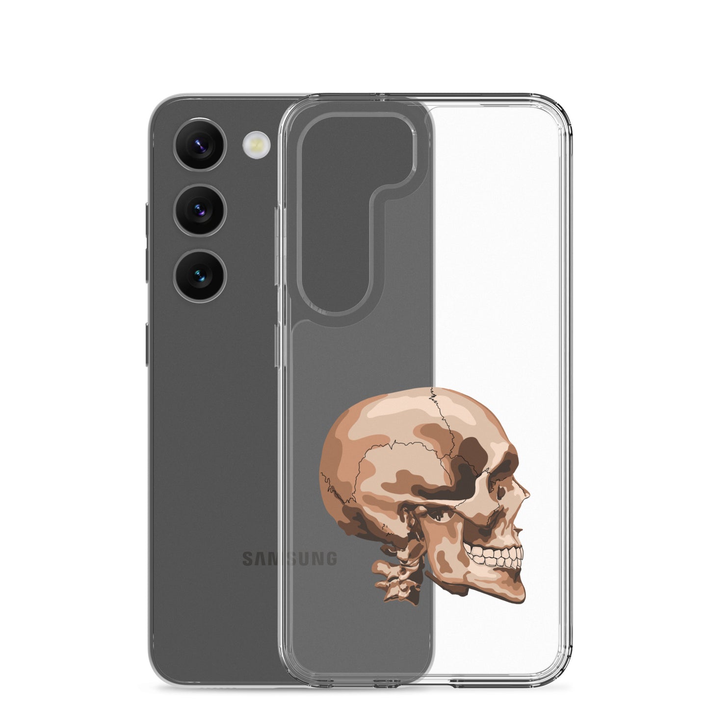 Anatomy Skull Clear Case for Samsung®