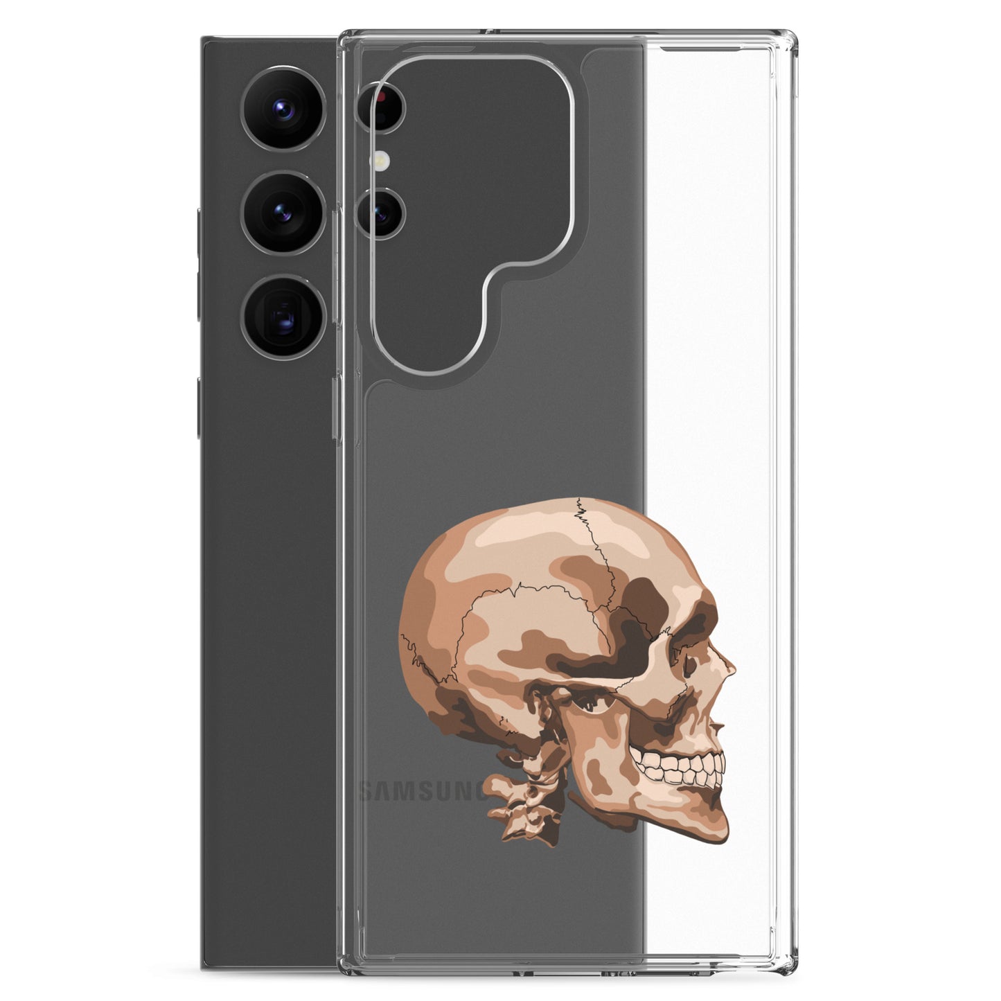 Anatomy Skull Clear Case for Samsung®