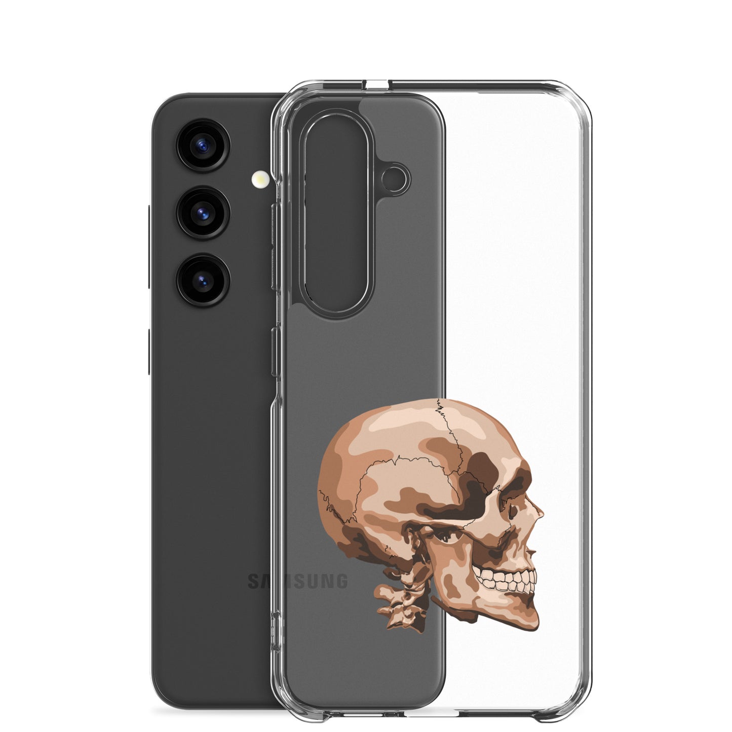 Anatomy Skull Clear Case for Samsung®