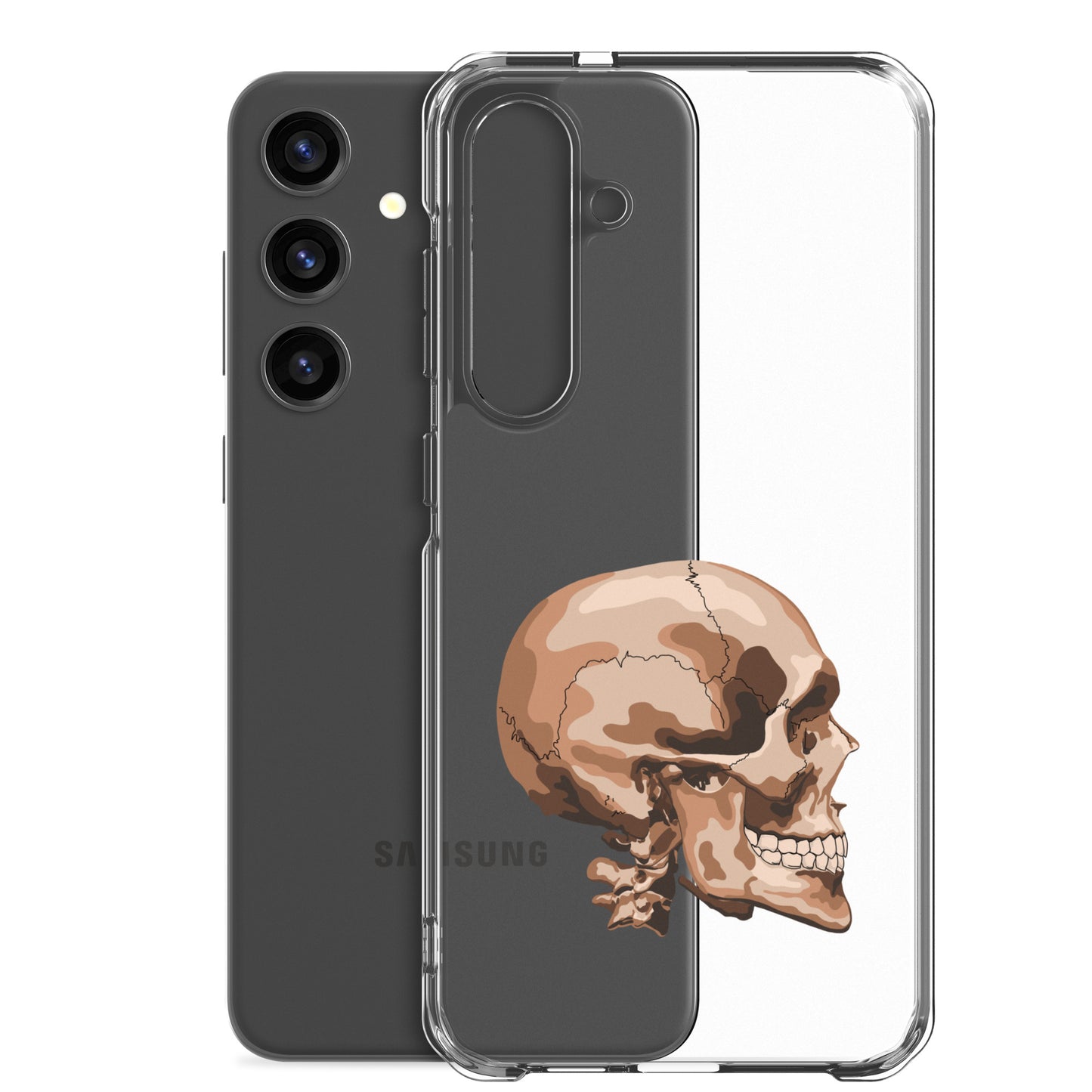 Anatomy Skull Clear Case for Samsung®