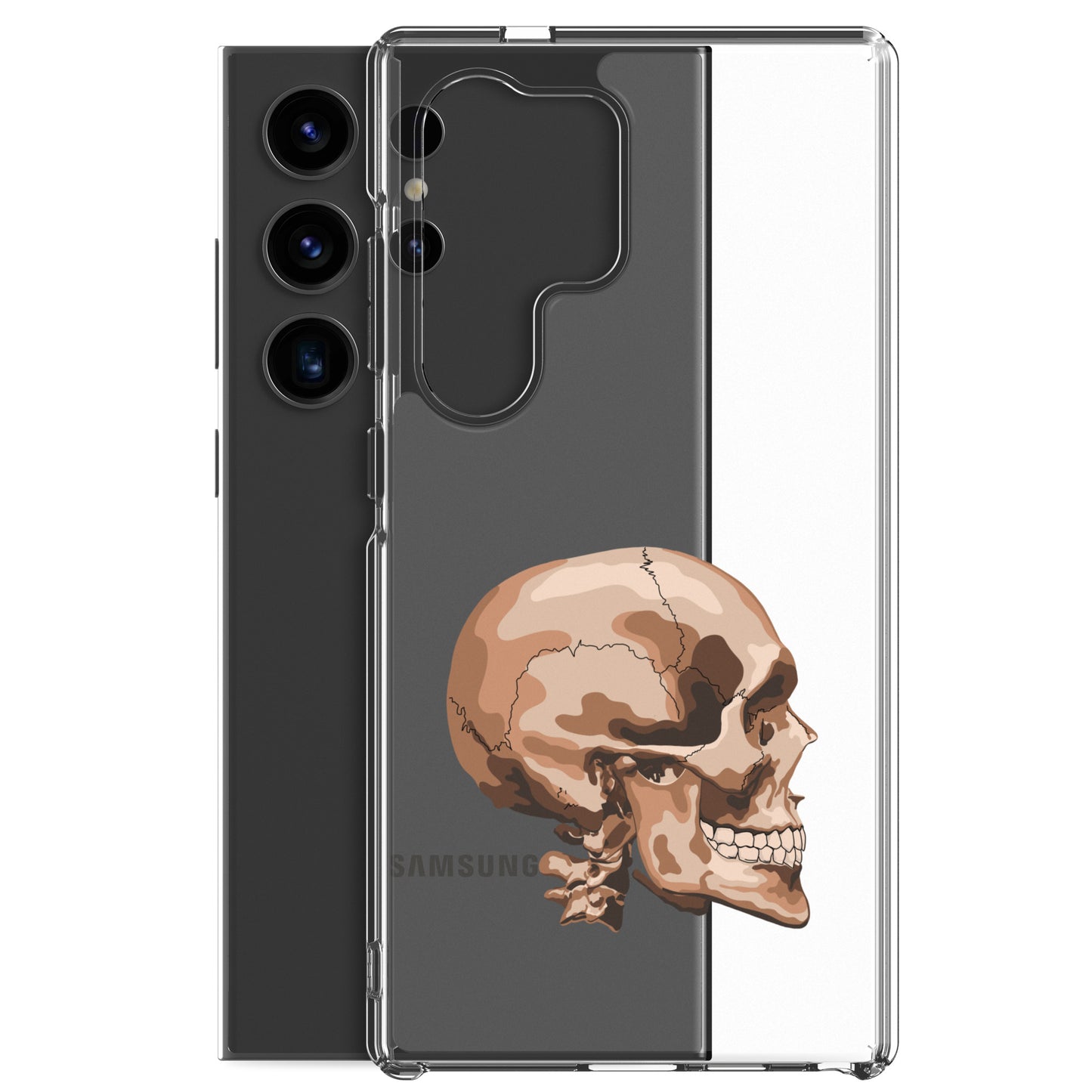 Anatomy Skull Clear Case for Samsung®