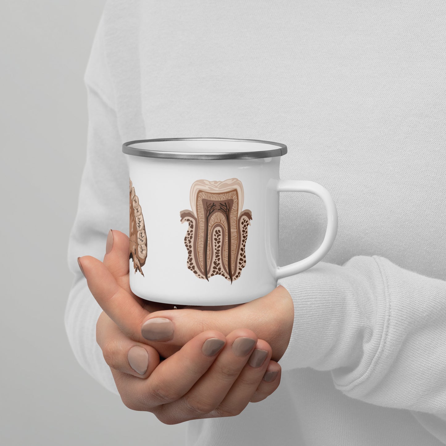 Anatomy Enamel Mug