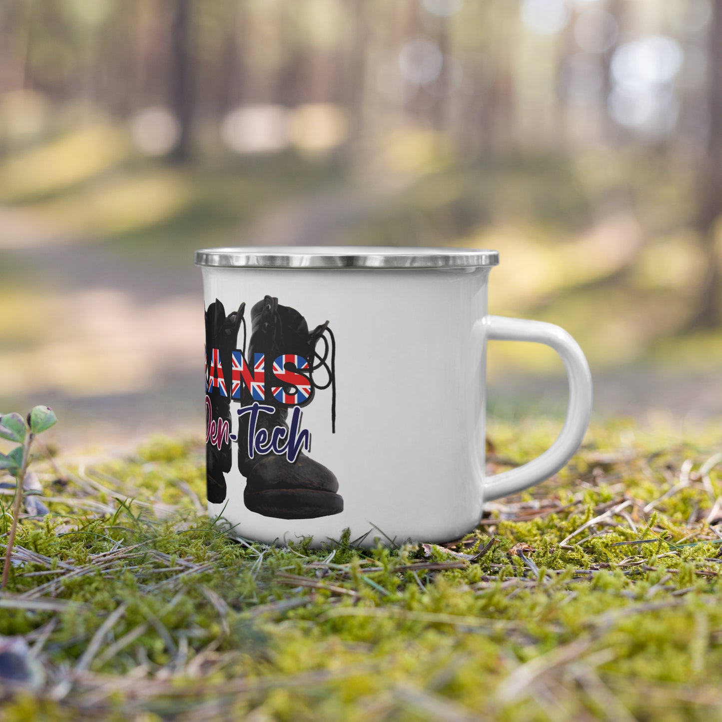 Vets Bite Back Enamel Mug