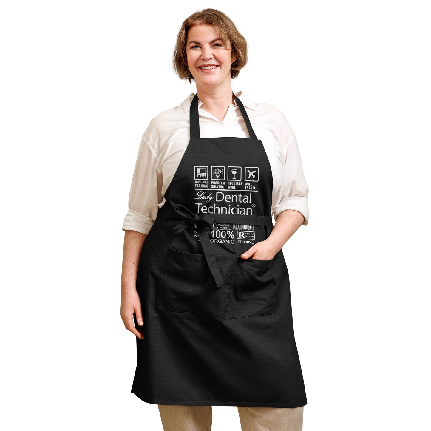 DTGB Lady tech Organic cotton apron