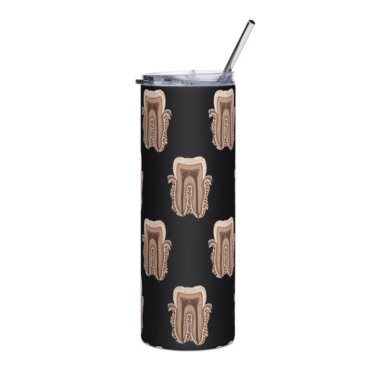 Anatomy Tooth Stainless steel tumbler
