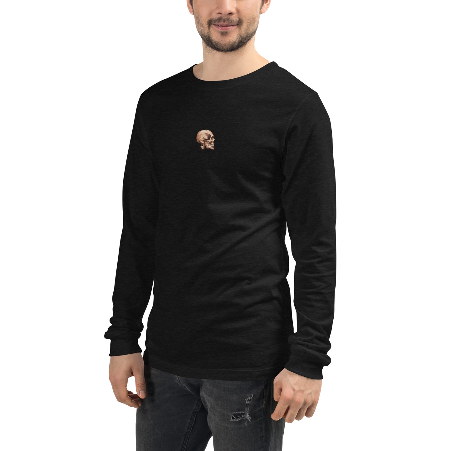 Anatomy Skull Unisex Long Sleeve Tee