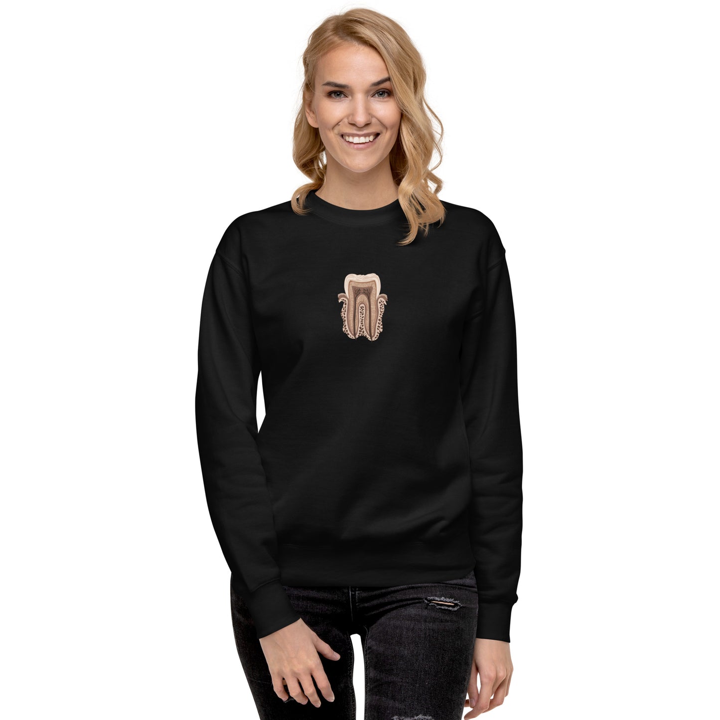 Anatomy Tooth Unisex Premium Sweatshirt