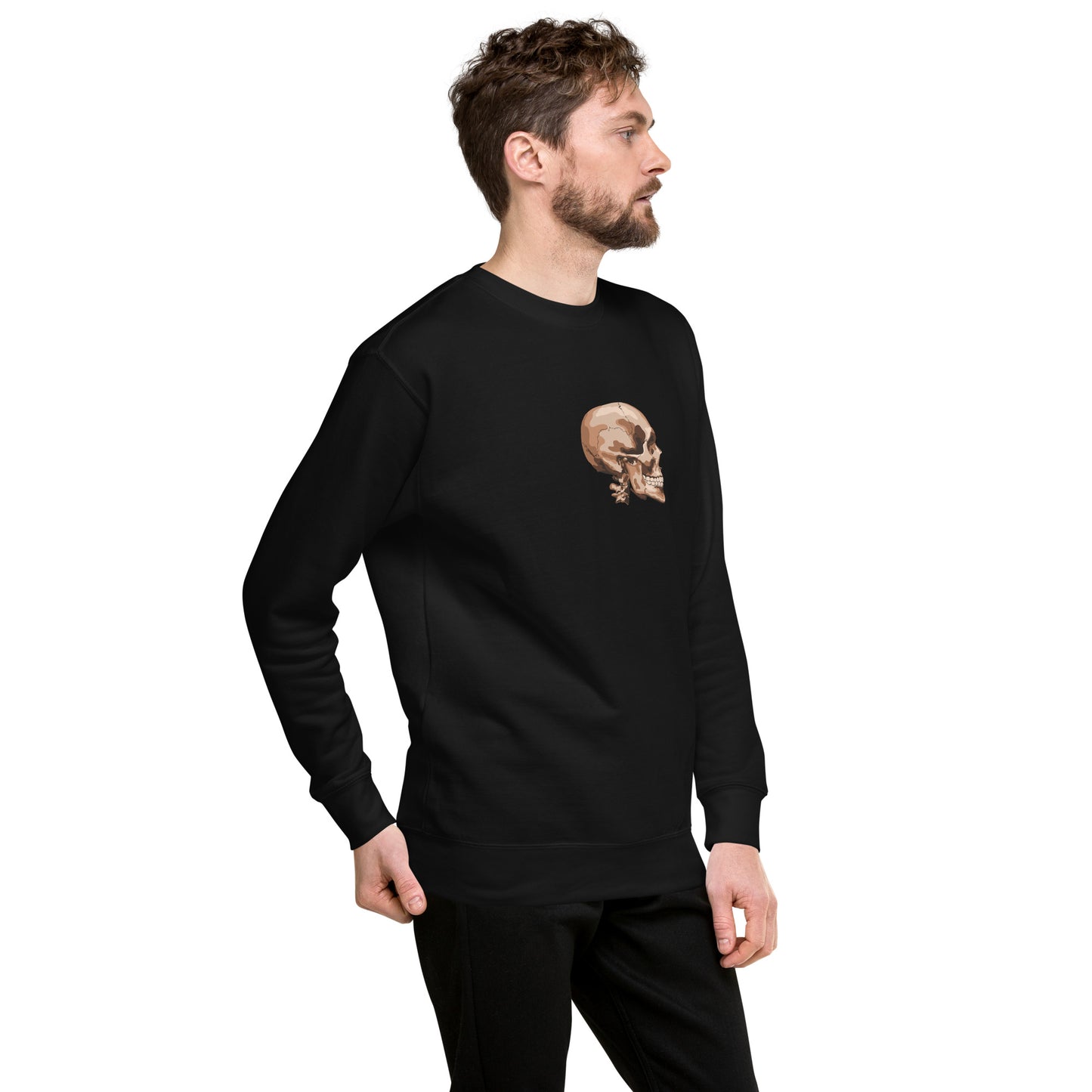 Anatomy Skull Unisex Premium Sweatshirt